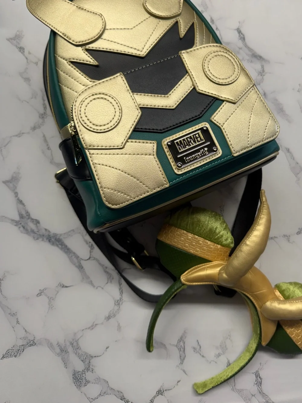Marvel’s Loki Loungefly Backpack 🎒and Mickey Ears